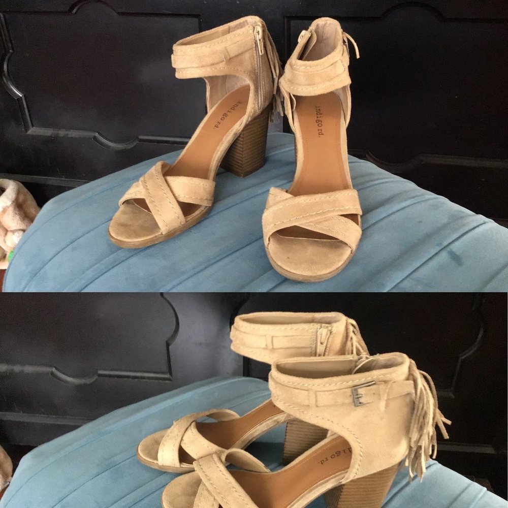 Indigo rd Fringe Sandals